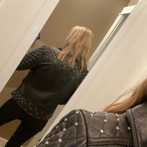 Karl Lagerfeld Paris leather jacket - Picture 8 of 8